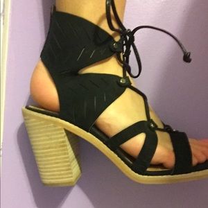 Dolce Vita Luci black heeled sandal